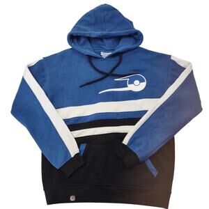 Pokemon Center Blue and Black Hoodie, Size Men Small